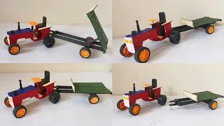 Thumbnail: How To Make Toy Tractor With Trolley at Home 🤯 |