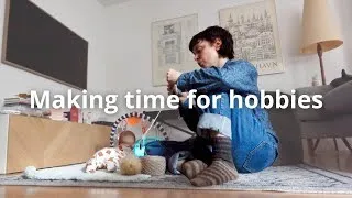 Thumbnail: How I prioritize my creative practice as a new mom🪡🧶🧵