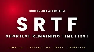 Thumbnail: Shortest Remaining Time First | CPU Scheduling Algorithm | Operating System
