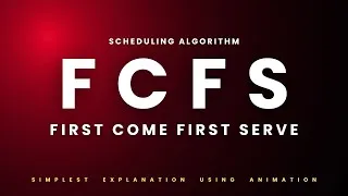 Thumbnail: First Come First Serve (FCFS) | CPU Scheduling Algorithm