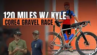 Thumbnail: Kyle's 120 Mile Core4 Gravel Earth Series Race Recap