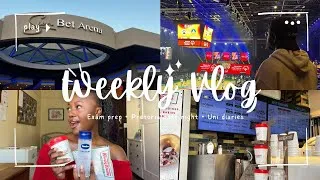 Thumbnail: Weekly Vlog | Exam prep | Pretoria date night | Wits final year diaries #unidiaries #exams #date 💗✨