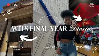 Thumbnail: Wits Final Year Diaries | Someone stole my card!! | Weekly Vlog | Test preparation | Law school 💗✨