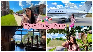 Thumbnail: My college Tour Vlog 🇵🇰✈️🇨🇦-College mein Event attend kiya🩷