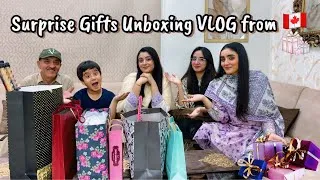 Thumbnail: Family ky liyay Surprise Gifts ki Unboxing ki-Sb buhat khush howay🫂-Arosha ki Rishta photo 😂