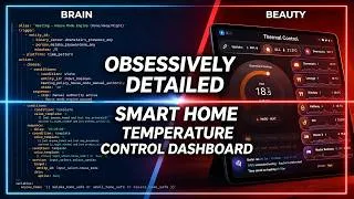 Thumbnail: I Built a Fully Automated Smart Home Temperature Control System & Dashboard in Home Assistant