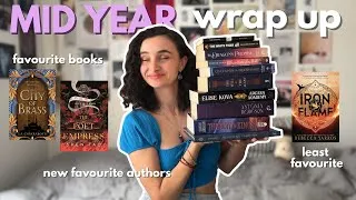 Thumbnail: mid year reading wrap up (new releases, faves and least favourite books, new favourite authors)
