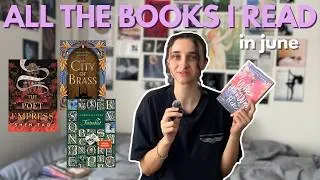 Thumbnail: Every BOOK I read in JUNE☀️📚(When Haru Was Here, The Poet Empress, Tintenherz, White Tiger)