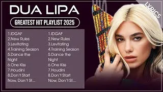 Thumbnail: DUA LIPA Best Songs Playlist 2025 (Lyrics)