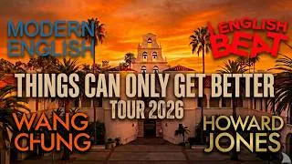 Thumbnail: Howard Jones & 80s Icons LIVE: Things Can Only Get Better Tour 2026 at Cal Coast Amphitheater SDSU