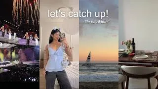 Thumbnail: let's catch up ❣️ what I've been up to