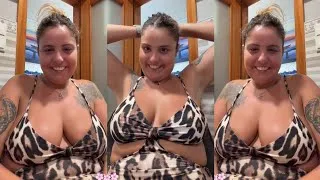 Thumbnail: The Natural Charm: Real Life and Everyday Moments of a Stunning Plus-Size Mature Woman at Home
