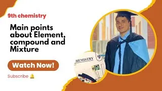 Thumbnail: 🧬 Elements, Compounds & Mixtures Explained with Examples#foryou #chemistrypage #education #chemistry