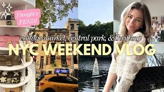 Thumbnail: NYC SOLO WEEKEND | Fendi bag secured!! + thrifting, central park, & chatting