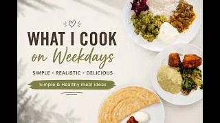 Thumbnail: Weekday Cooking|എളുപ്പത്തിൽ healthy cooking ideas|Realistic Meals for Busy moms|Mash potato