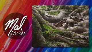 Thumbnail: Painting Time-Lapse | "Sapling"