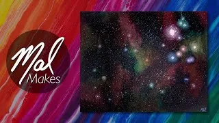 Thumbnail: Painting Time-Lapse | "Cosmic Wash"