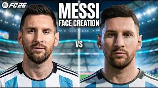 Thumbnail: MESSI Face Creation in EA FC 26 that Actually Looks Like Him