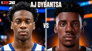 Thumbnail: BEST AJ Dybantsa Face Creation NBA 2K26 - Future #1 Pick