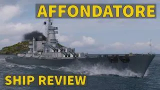 Thumbnail: Affondatore - New Italian Super Battleship | World of Warships