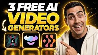 Thumbnail: 3 AI Video Generators That Are ACTUALLY FREE & UNLIMITED
