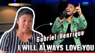 Thumbnail: Gabriel Henrique - I Will Always Love You (Whitney Houston) Brilliant rendition #reactionvideo 