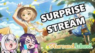 Thumbnail: Surprise Stream! | Mama Plays Starsand Island with @teenynyx