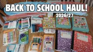 Thumbnail: HOMESCHOOL BACK TO SCHOOL SUPPLIES HAUL 2026/27!