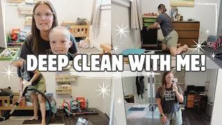 Thumbnail: DEEP CLEAN, ORGANIZE, + RUN ERRANDS WITH ME! | a day in my life