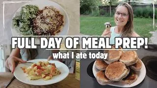 Thumbnail: WHAT I EAT IN A DAY! | full day in the kitchen, food prep + meal ideas