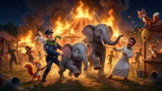 Thumbnail: The Shocking Truth About a Mother Elephant's Love for Her Baby | Funny Cartoon | Mama Toons