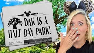 Thumbnail: Is This DISNEY WORLD RUMOR True!? | Animal Kingdom Half-Day Park Challenge | Snacks, Rides, Bluey