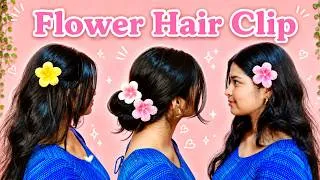 Thumbnail: How to Crochet a Beautiful Flower Hair Clip 🌼 | Step-by-Step Tutorial For Beginners