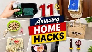 Thumbnail: 11 Low Cost Home Organization Ideas | Everyday Home Hacks | Kitchen Organization 