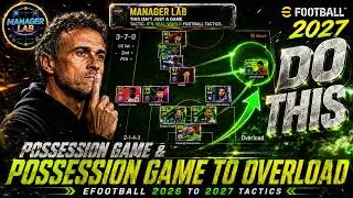 Thumbnail: Possession Game & Possession Game to Overload : eFootball 2026 to 2027 Tactics