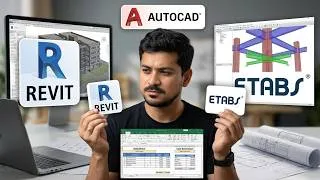 Thumbnail: the only softwares you need to learn in 2026| Civil Engineering|IES