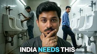 Thumbnail: I tried Foot operated Urinals and Stopped touching dirty flush valves! Try this Now