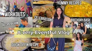 Thumbnail: A very hectic yet eventful routine -Dance, Workout, cooking, birthday celebration & more