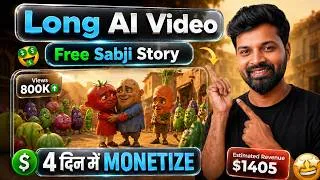 Thumbnail: सब्जियों का Ai Long VIDEO बनाओ ( Full Course ) 🤯 Ai video kaise banaye | Easy Tutorial for Beginners