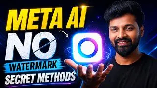 Thumbnail: Meta AI Video Ka Watermark Hatao 🔥 100% Working | Remove watermark of any video |  FREE and FAST
