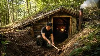 Thumbnail: Building a Shelter Under a Thousand Year Old Tree