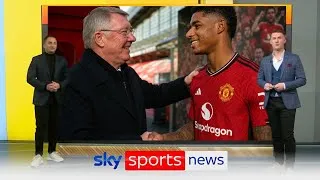 Thumbnail: RASHFORD BACK AT MANCHESTER UNITED?! SIR ALEX FERGUSON WELCOMES HIM HOME 🔴