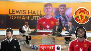 Thumbnail: 🚨 SKY SPORTS BOMBSHELL! MAN UTD CLOSE IN ON LEWIS HALL & MANU KONÉ DEALS! 🔴🔥