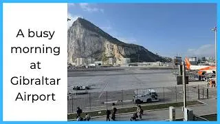 Thumbnail: Gibraltar Airport about to get very busy! #plane #rushhour #gibraltar #spain #easyjet
