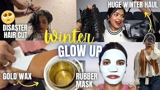Thumbnail: winter *VACATION* GLOW UP 2025 + huge HAUL ❄️🛍️ | WORST haircut? 💇‍♀️,Korean face spa, gold WAXING