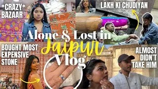 Thumbnail: akeli LADKI in JAIPUR VLOG | Hawa Mahal, Bazaar & Surviving a Broken iPhone 💔🥹, my NEW CRUSH