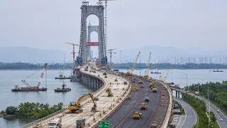 Thumbnail: How Did China Suspend a 1,860-Meter Road Across the Yangtze River