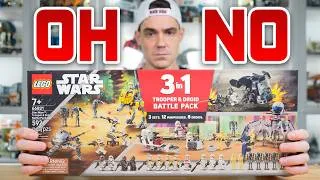 Thumbnail: It's Not What We Thought | $100 LEGO Star Wars Battle Pack Review