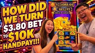 Thumbnail: From $3.80 BET to $10,000! BIGGEST Slot Jackpot Ever?!