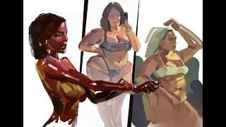 Thumbnail: Paint with Bo 🌺 Blooming in Their Own Way: "Adorable Ladies" Figure Study